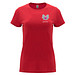 Capri T-Shirt für Damen, rot, 2XL