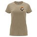 Capri T-Shirt für Damen, sand meliert, L
