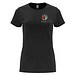Capri T-Shirt für Damen, schwarz, L