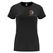 Capri T-Shirt für Damen, schwarz, XL
