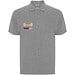 Centauro Premium Poloshirt Unisex, Marl Grey, XL