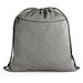 CHANCERY. Turnbeutel mit recycelter Baumwolle (70%), Polyester (30% rPET) (140 g/m²), Schwarz