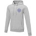 Charon Herren Kapuzenpullover, heather grau, XL