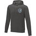 Charon Herren Kapuzenpullover, storm grey, XL