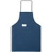 CHIVES. Schürze aus Baumwolle und Polyester (150 g/m²), Blau