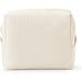 CHLOE. Kosmetiktasche aus hochdichtem 600D-Polyester, Beige