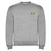Clasica Sweatshirt mit Rundhalsausschnitt für Kinder, Marl Grey, 5/6