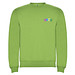 Clasica Sweatshirt mit Rundhalsausschnitt für Kinder, Oasis Green, 3/4