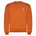 Clasica Sweatshirt mit Rundhalsausschnitt für Kinder, orange, 3/4