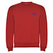 Clasica Sweatshirt mit Rundhalsausschnitt für Kinder, rot, 3/4