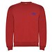 Clasica Sweatshirt mit Rundhalsausschnitt für Kinder, rot, 5/6