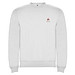 Clasica Sweatshirt mit Rundhalsausschnitt für Kinder, weiss, 3/4