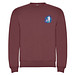 Clasica Sweatshirt mit Rundhalsausschnitt Unisex, Berry Red, XS