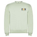 Clasica Sweatshirt mit Rundhalsausschnitt Unisex, Mist Green, XS