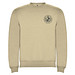 Clasica Sweatshirt mit Rundhalsausschnitt Unisex, sand meliert, M