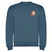 Clasica Sweatshirt mit Rundhalsausschnitt Unisex, Storm blue, XS
