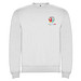 Clasica Sweatshirt mit Rundhalsausschnitt Unisex, weiss, XS