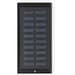 CLERK. 8'000 mAh Powerbank mit Solarpanel aus 100% recyceltem Aluminium, Schwarz