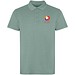Cobain Poloshirt Unisex, dunkelgrün, 2XL