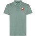 Cobain Poloshirt Unisex, dunkelgrün, L
