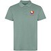 Cobain Poloshirt Unisex, dunkelgrün, XL