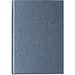 COFFEEPAD RIGID. Notizbuch A5 mit Hardcover aus Kaffeeschalenverwertung (65%), Blau