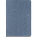 COFFEEPAD SEMI-RIGID. Notizbuch A5 mit semi-flexiblem Cover aus Kaffeeschalenverwertung (65%), Blau