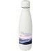 Cove 750 ml RCS-zertifizierte, einwandige Trinkflasche aus recyceltem Edelstahl, weiss