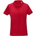 Deimos Poloshirt cool fit mit Kurzärmeln für Damen, rot, 3XL