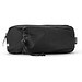 DELFOS POUCH. Gürteltasche aus 300D recyceltem Polyester und 600D recyceltem Polyester mit reflektierenden Elementen, Schwarz