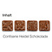 CONFISERIE HEIDEL Design Wand Adventskalender, Querformat, inkl. Druck CONFISERIE HEIDEL Design Wand Adventskalender, Querformat, inkl. Druck