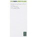 Desk-Mate® 1/3 A4 recyclelter Notizblock, weiss, 50 pages