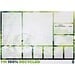 Desk-Mate® A2 recycelter Notizblock, weiss, 25 pages