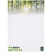 Desk-Mate® A4 recycelter Notizblock, weiss, 25 pages