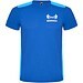 Detroit T-Shirt Unisex aus recyceltem Material, royalblau, S