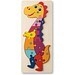 DIPLODOCO. Puzzle in Dinosaurierformat aus Kiefernsperrholz, Naturhell