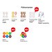 Dose Quadratisch, Mini Bonbons Fruchtmix, inkl. Druck