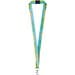 DOVER. SET Lanyard SUBLIMATION Long II (20 mm) aus recyceltem Polyester (100% rPET) mit 20 mm Schnappkarabiner und Sicherheitsverschluss, Weiß