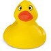 DUCK. Gummiente aus PVC, Gelb