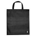Einkaufstasche aus recyceltem Non Woven , schwarz