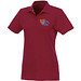 ELEVATE Damen Poloshirt Helios, bordeaux, M ELEVATE Damen Poloshirt Helios, bordeaux, M