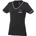ELEVATE Damen T-Shirt Elbert Piqué, schwarz,grau meliert,weiss, L ELEVATE Damen T-Shirt Elbert Piqué, schwarz,grau meliert,weiss, L
