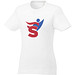 ELEVATE Damen T-Shirt Heros, weiß, S ELEVATE Damen T-Shirt Heros, weiß, S