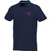 ELEVATE Herren Kurzarm Poloshirt Beryl aus Bio-Recyclingmaterial, dunkelblau, XL