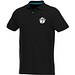 ELEVATE Herren Kurzarm Poloshirt Beryl aus Bio-Recyclingmaterial, schwarz, XL