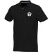 ELEVATE Herren Kurzarm Poloshirt Beryl aus Bio-Recyclingmaterial, schwarz, XXXL