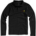 ELEVATE Herren Langarm Poloshirt Oakville, schwarz, S