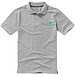 ELEVATE Herren Poloshirt Calgary, grau meliert, XXXL