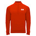 Epiro Half-Zip Sweatshirt Unisex, rot, S