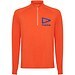 Estambul Half-Zip Sweatshirt für Herren, Fire orange, XL